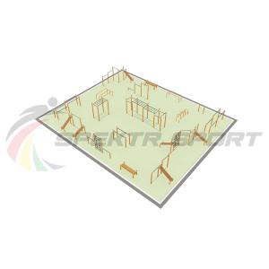 Купить Парковая площадка для Воркаут и WRK 3_76mm в Мезени 