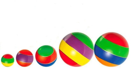 Купить Мячи резиновые (комплект из 5 мячей различного диаметра) в Мезени 